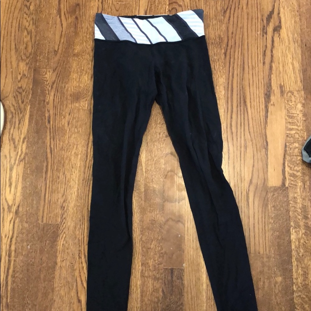 Lululemon Black wunder under leggings